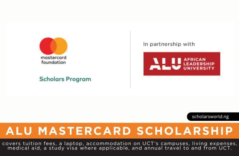 African Leadership University ALU Mastercard Scholarship 2027: Fully Funded Opportunity