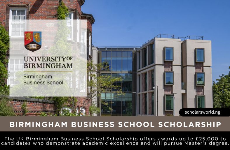 Birmingham Business School Scholarship