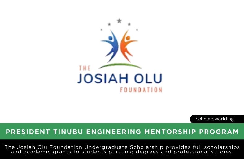 Joseph Olu Foundation Scholarship