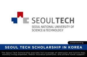 Korea Government Seoul Tech Scholarship 2026: Fully Funded - Scholars World