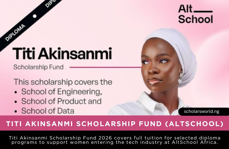 Titi Akinsanmi Scholarship Fund