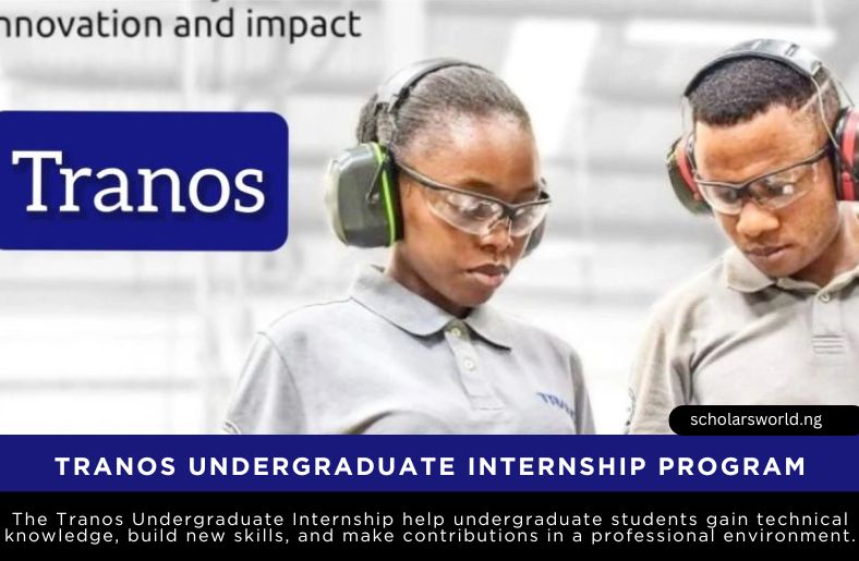 Tranos Undergraduate Internship
