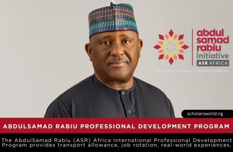 AbdulSamad Rabiu ASR Africa International Professional Development ...