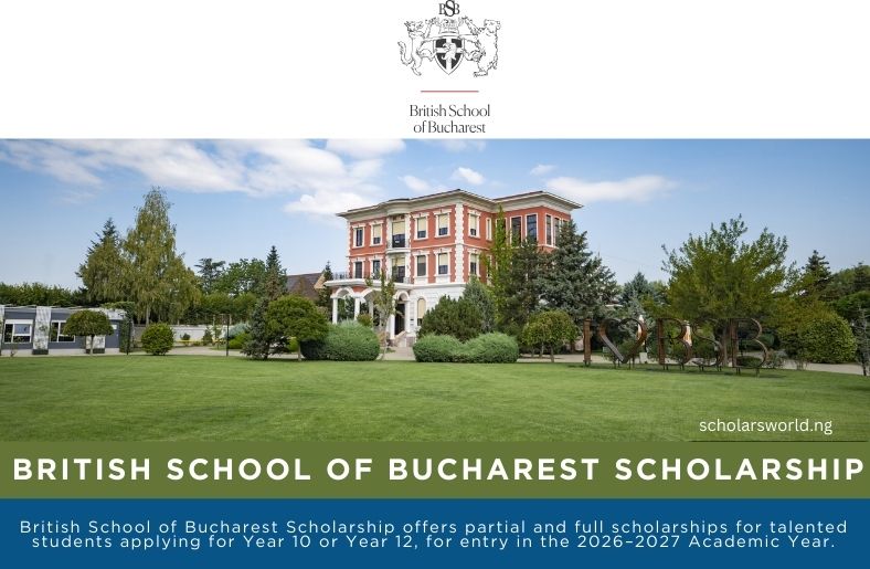 British School of Bucharest Scholarship