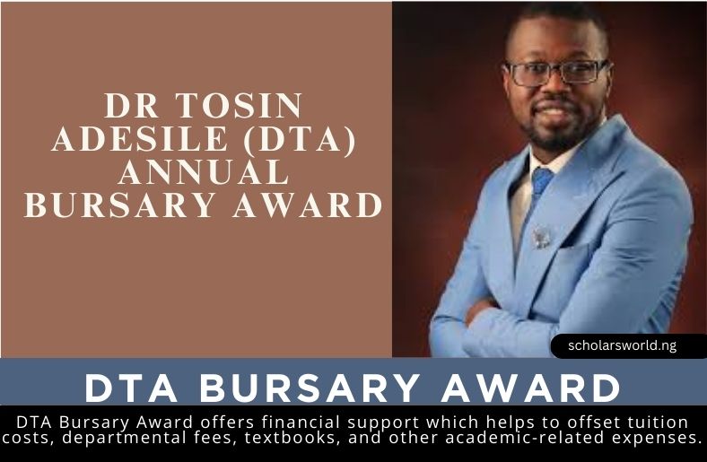 DTA Bursary Award