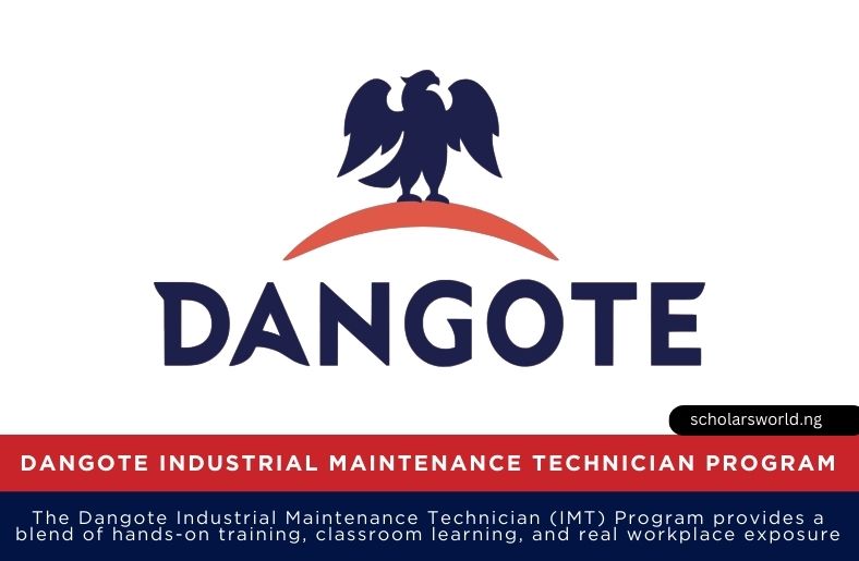 Dangote Industrial Maintenance Technician Program (IMT)
