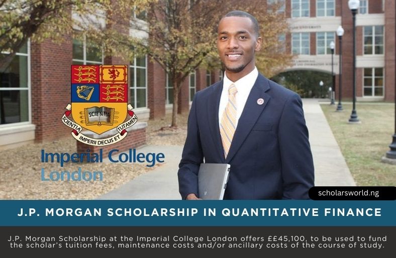 JP Morgan Scholarship