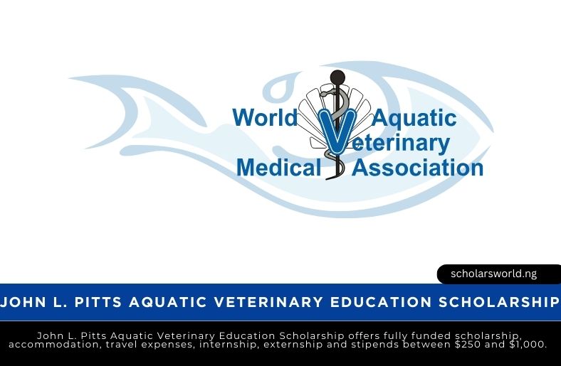 John L. Pitts Aquatic Veterinary Education Scholarship