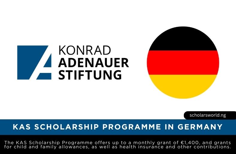 KAS Scholarship Programme in Germany