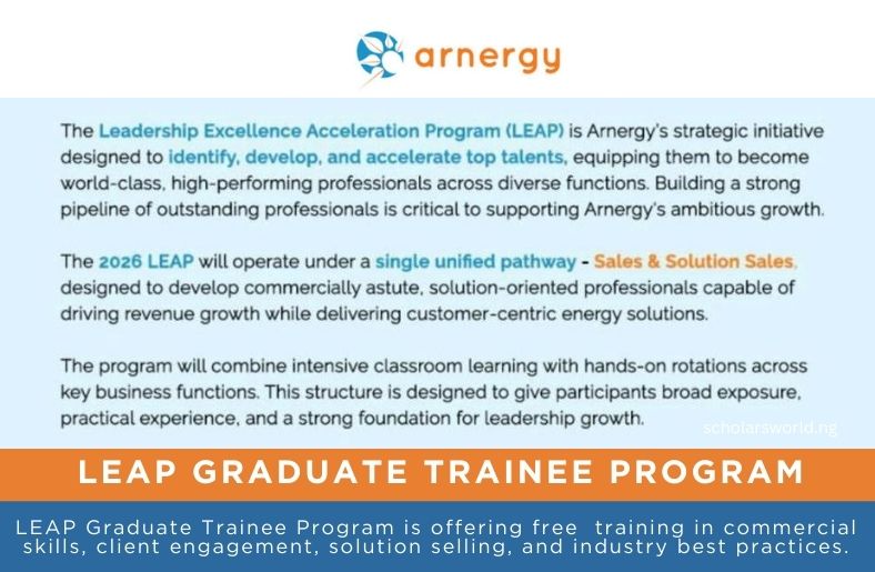 LEAP Graduate Trainee Program