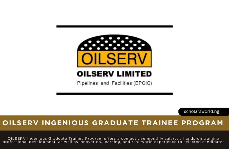 OILSERV Ingenious Graduate Trainee Program