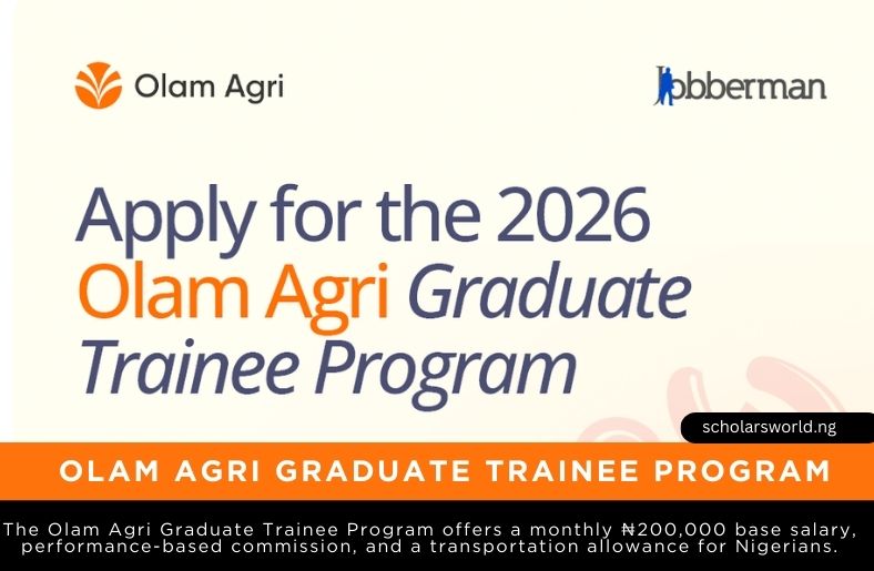 Olam Agri Graduate Trainee Program