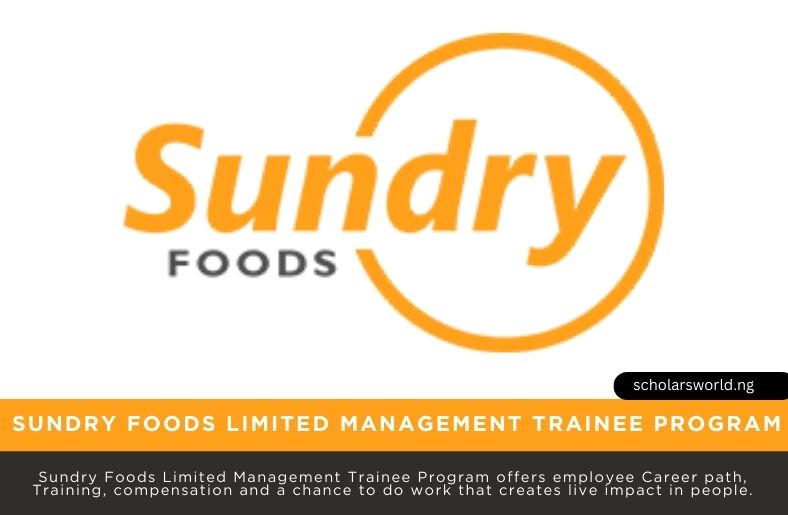 Sundry Foods Limited Management Trainee Program