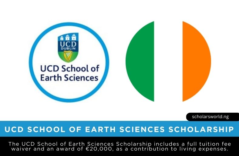 UCD School of Earth Sciences Scholarship