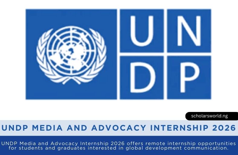 UNDP Media and Advocacy Internship 2026