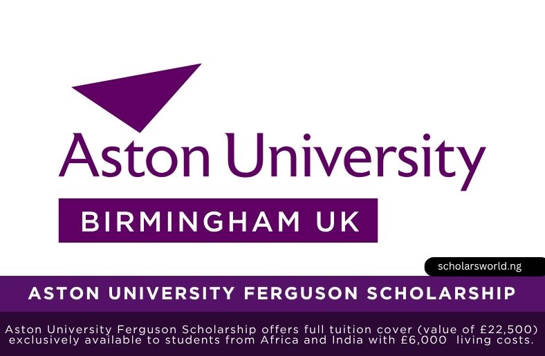 Aston University Ferguson Scholarship