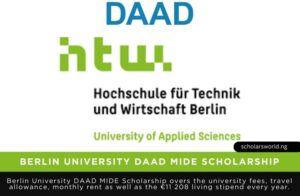Berlin University DAAD MIDE Scholarship