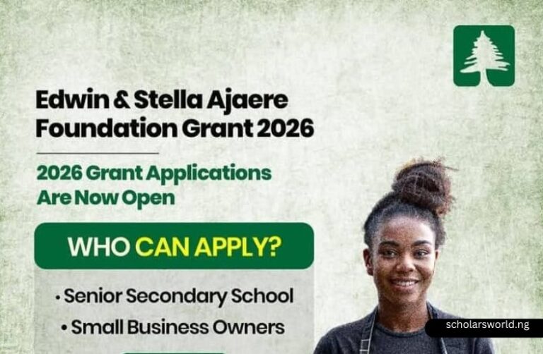 Edwin and Stella Ajaere Foundation HEE Grant 2026 | Apply Now