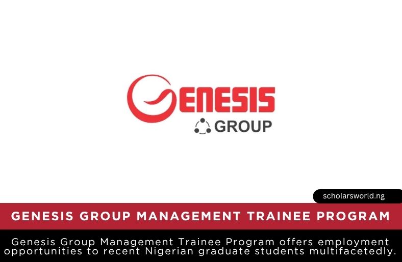 Genesis Group Management Trainee Program