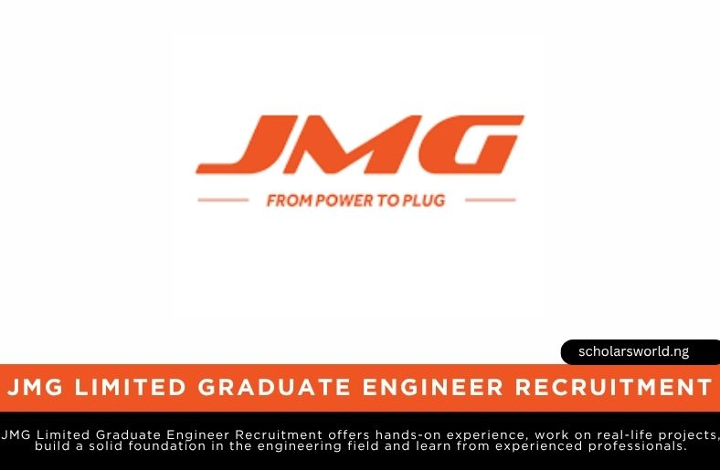 JMG Limited Graduate Engineer Recruitment