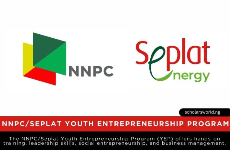 NNPC Seplat Youth Entrepreneurship Program (YEP) 2026: Career Opportunity
