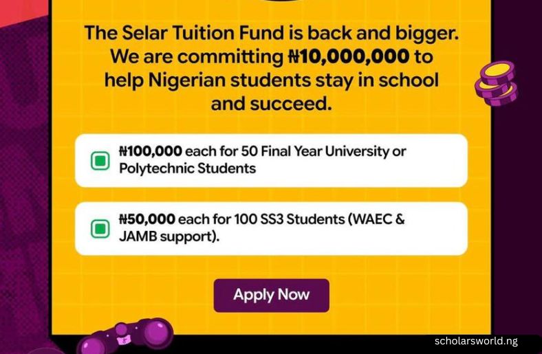 Selar Tuition Fund (Smart Hustle Initiative)