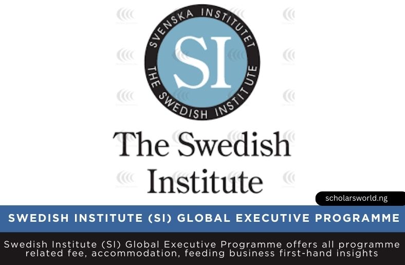 Swedish Institute (SI) Global Executive Programme