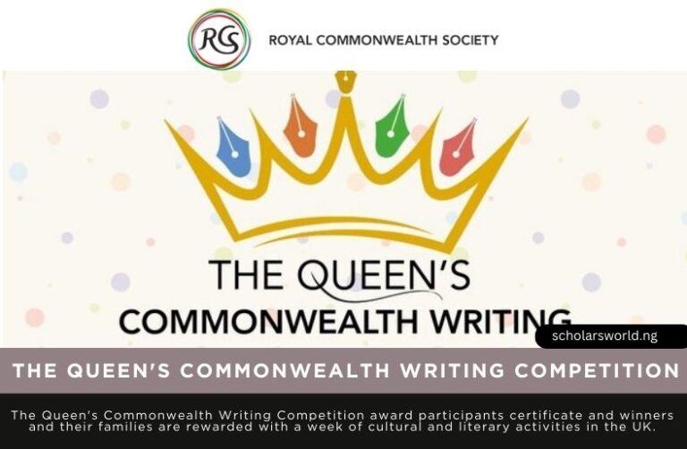 The Queen’s Commonwealth Writing Competition 2026 | Free Trip UK