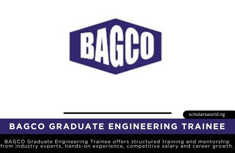 BAGCO Graduate Engineering Trainee