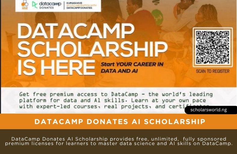 DataCamp Donates AI Scholarship