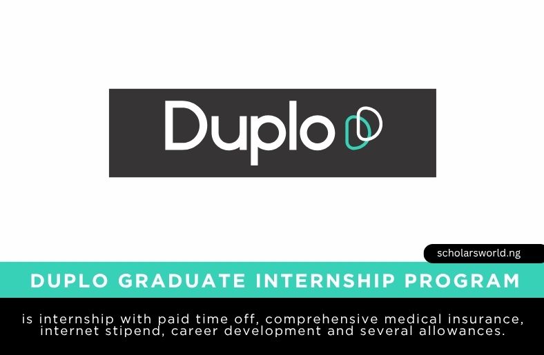 Duplo Graduate Internship Program
