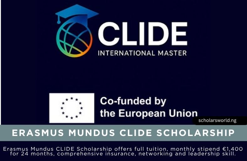 Erasmus Mundus CLIDE Scholarship
