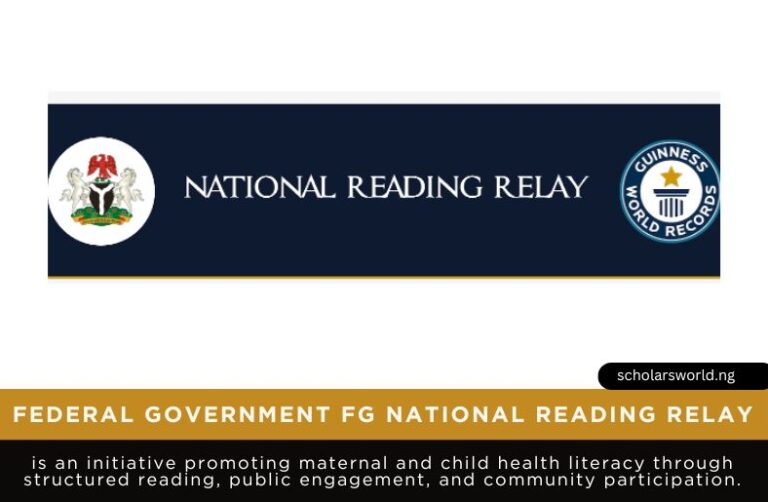 Federal Government FG National Reading Relay 2026 | Break The World Guinness Record