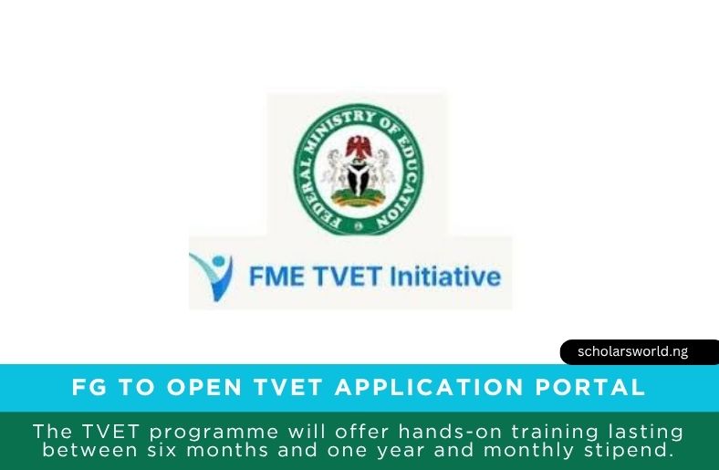 FG to open TVET Application Portal
