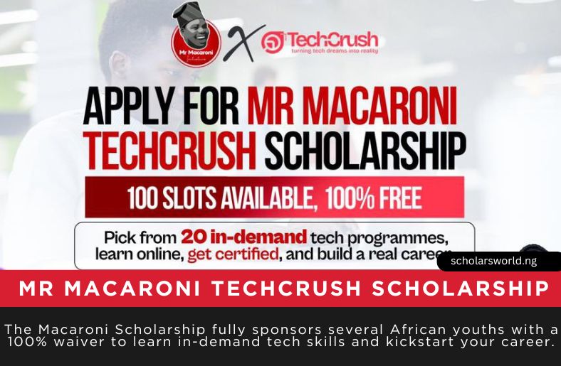 Mr Macaroni Tech Scholarship