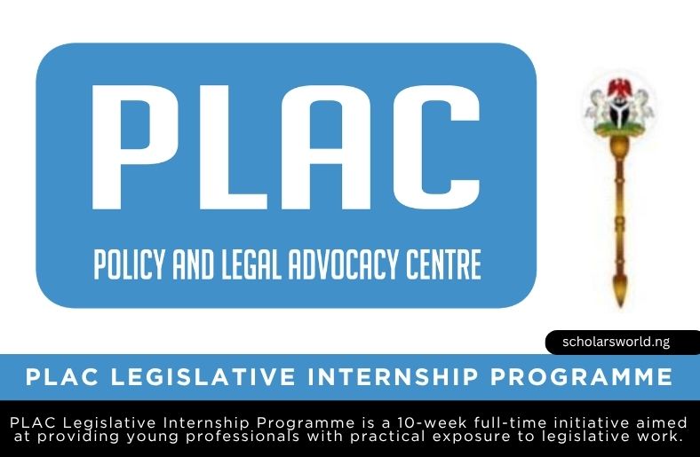 PLAC Legislative Internship Programme