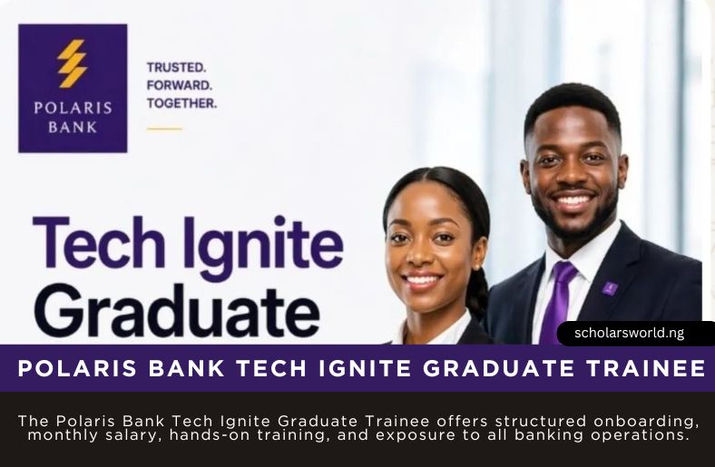 Polaris Bank Tech Ignite Graduate Trainee