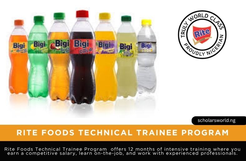 Rite Foods Technical Trainee Program