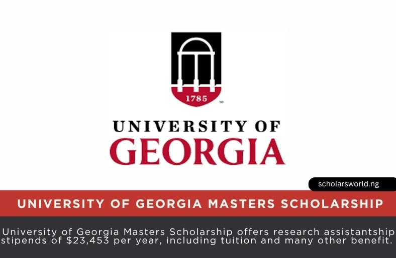 University of Georgia Masters Scholarship