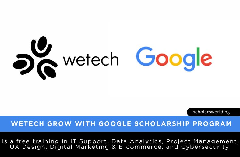 Wetech Grow With Google Scholarship Program