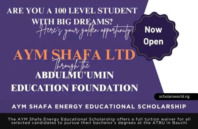 aym shafa scholarship