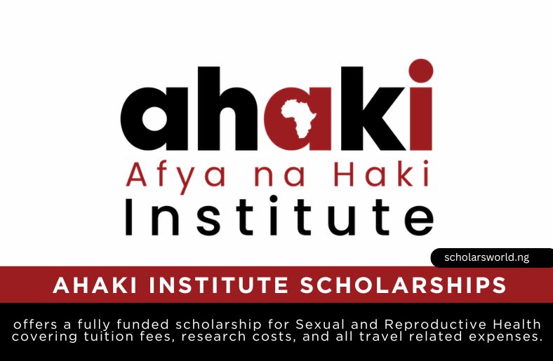 Ahaki Institute Scholarships