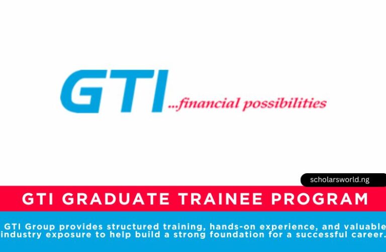 GTI Investment Graduate Trainee Program 2026: How to Apply