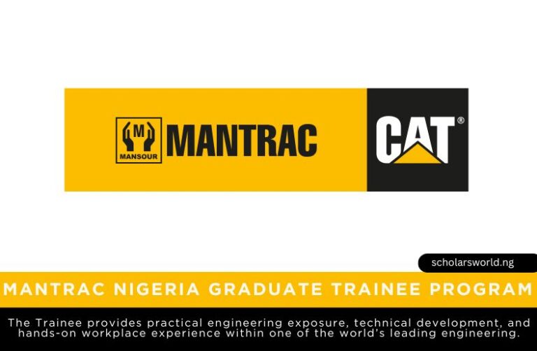Mantrac Nigeria Graduate Trainee Program 2026: How to Apply