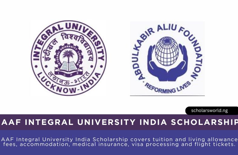 AAF Integral University India Scholarship