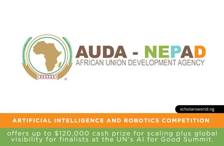 Presidential African Youth in Artificial Intelligence and Robotics Competition 2026: Win Up to Cash Prize of $120,000