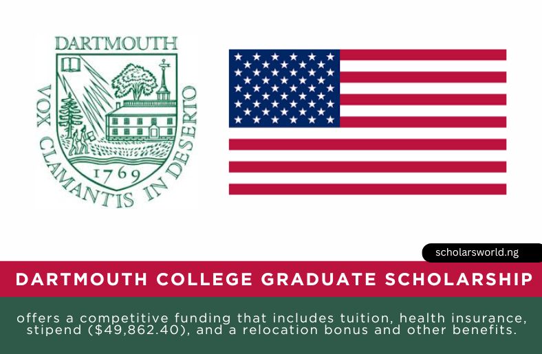 Dartmouth College Graduate Scholarship