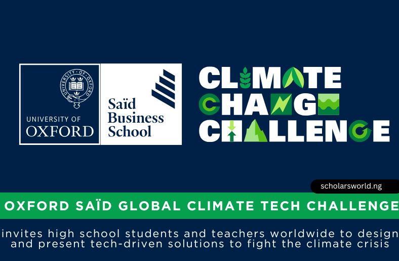 Oxford Saïd Global Climate Tech Challenge