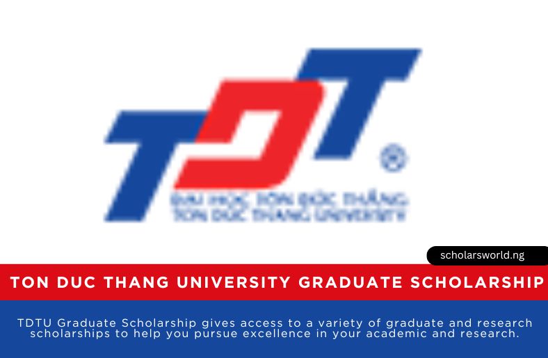 TDTU Graduate Scholarship