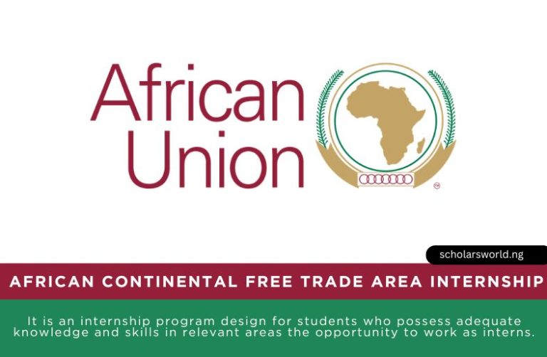 2026 African Union AfCFTA Internship (African Continental Free Trade Area): Eligibility Requirements